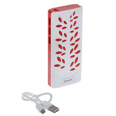  Luazon 3 USB 1 A7200 mAh White-Red 1219928