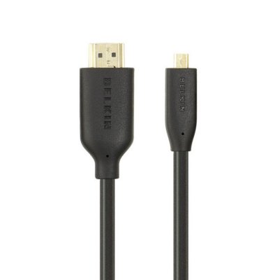   Belkin HDMI - Micro HDMI 3m Black-Gold F3Y030BF3M