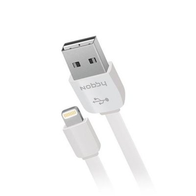   Nobby Connect USB - Lightning 8 pin 009-001 0.23m White 08993