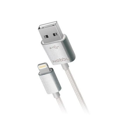   Nobby Comfort USB - Lightning 8 pin 007-001 1m Grey 09075