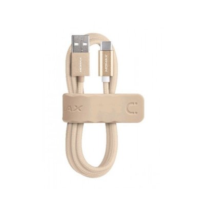   MOMAX USB / Type-C Elite Link 1m DTA Gold