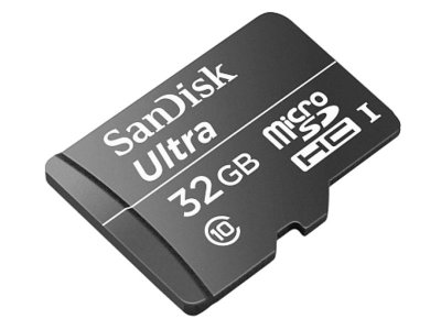   32Gb - SanDisk Ultra - Micro Secure Digital Class 10 SDSDQL-032G-R35 (!)