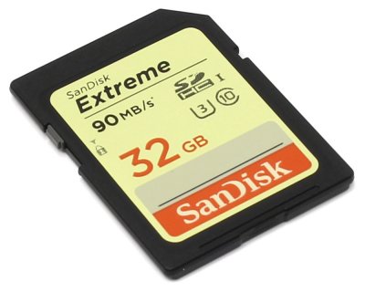   32Gb - SanDisk - Extreme Secure Digital HC Class 10 90MB/s SDSDXNE-032G-GNCIN