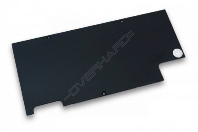  EK-FC980 GTX Ti Strix Backplate - Black