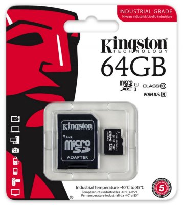   MicroSD 64Gb Kingston (SDCIT/64GB) Class 10 microSDXC + 