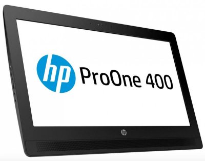  HP ProOne 400 G2 20" HD+, Celeron G3900T, 4Gb, 500Gb, DVD-RW, Wi-Fi, Bluetooth, Kb + M, DOS