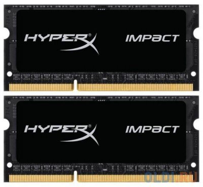     SO-DDR3 16Gb (2x8Gb) PC15000 1866MHz Kingston HX318LS11IBK2/16