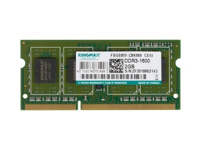     SO-DDR3 2Gb PC12800 1600MHz Kingmax FSGE85F