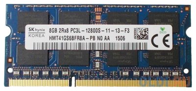     SO-DDR3 8Gb PC12800 Hynix HMT41GS6AFR8A-PBN0