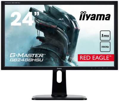  24" Iiyama G-Master GB2488HSU-B2 TN LED 1920x1080 1ms DVI HDMI DisplayPort