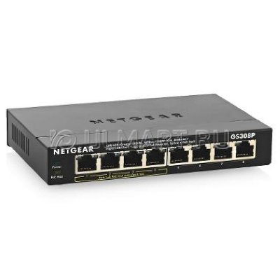  NETGEAR GS308P-100PES 8- 10/100/1000 / ,  