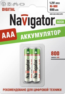  AAA - Navigator 94 461 800 mAh Ni-MH (2 )