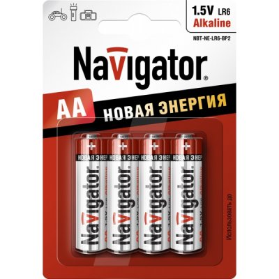  AA - Navigator Alkaline 94 753 LR06-4BL (4 )