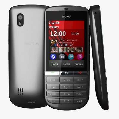   Nokia 300 Asha   3G 2.4" BT