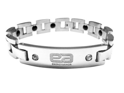  Energy-Armor Mens Diamond Series Premium Stainless S