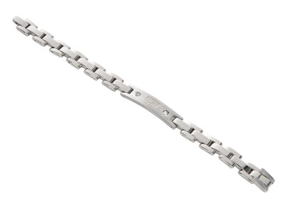  Energy-Armor Mens Stainless Bracelet L