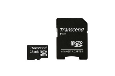   32Gb - Transcend - Micro Secure Digital HC Class 10 TS32GUSDHC10V    SD (