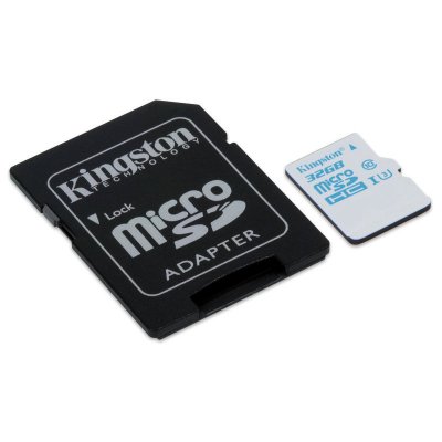   32Gb - Kingston - Micro Secure Digital HC Class 10 UHS-I U3 SDCAC/32GB   