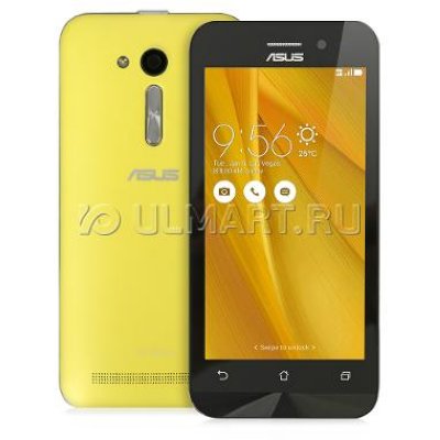 ASUS  ZenFone Go ZB452KG-1E055RU Yellow 4.5 (854x480)/ 4  1.2/ 1G/ 8G/ DS/ A5.1