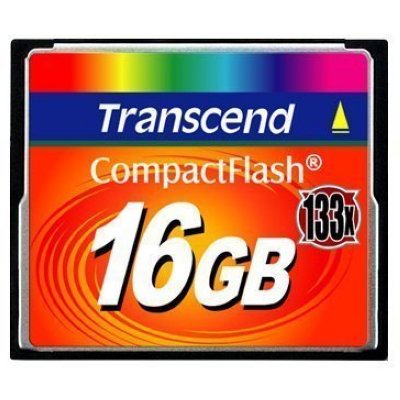   Compact Flash Transcend 16  (TS16GCF133)