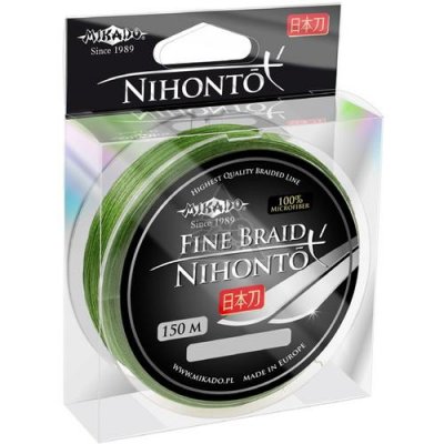  MIKADO NIHONTO FINE BRAID 0.28 green 150 