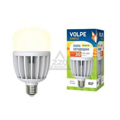    Volpe 10810 E27 30W 3000K LED-M80-30W/WW/E27/FR/S