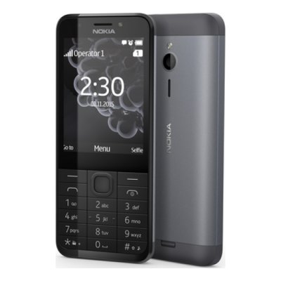   NOKIA 230 SS Dark Silver Gray, 