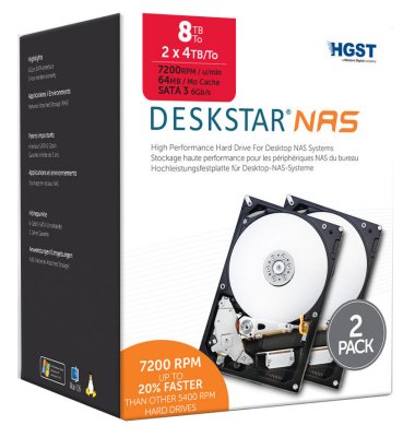   HGST NAS Kit 2 H3IKNAS40003272SE2PK