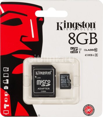   microSDHC UHS-I KINGSTON 8 