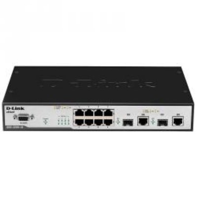 D-Link DGS-3200-10   2   8  10/100/1000Base-T Gigabit Ethernet +