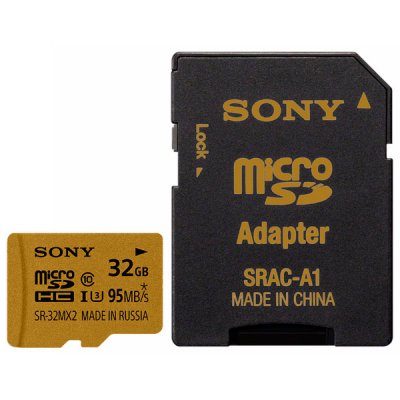   SDHC Micro Sony SR-32MX2A/NT