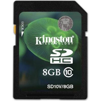  Kingston microSDHC Class10 8Gb no adaper