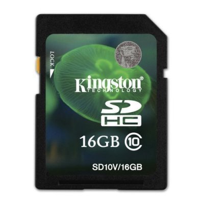   Secure Digital Card 16Gb Kingston [SD10V/16GB] Class10 Value