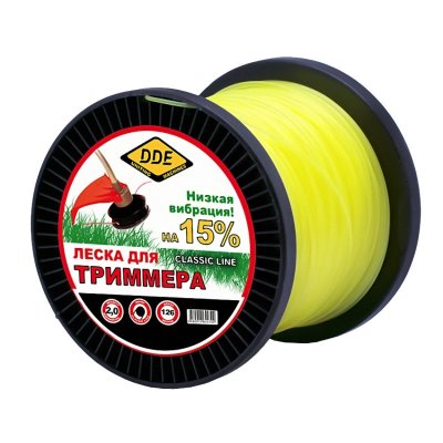    DDE Classic Line 2.0mm x 126m Yellow 644-733