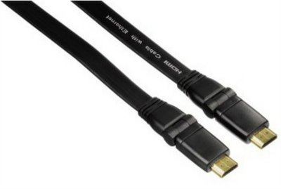  Hama HDMI High Speed ??HDMI ? Cable plug - plug, rotation, flat, Ethernet, 1.5 m