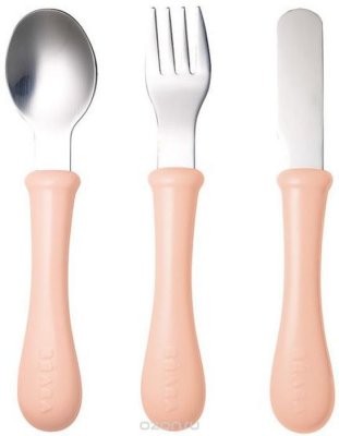 Beaba     Set of 3 Cutlery Inox  -