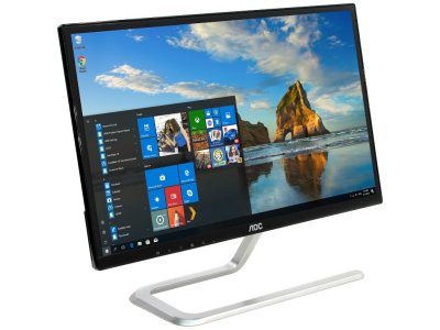  AOC I2281FWH 21.5", 1920x1080 (IPS LED), 4ms, D-SUB + HDMI, Silver-Black