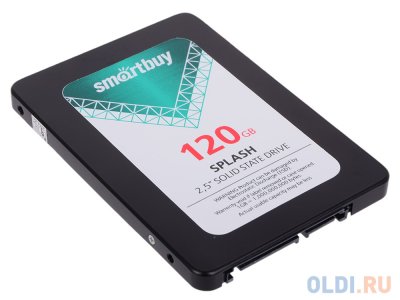   SSD 2.5" 120 Gb Smartbuy SATA III Splash (R500/W380MB/s, 7mm Marvell TLC) (