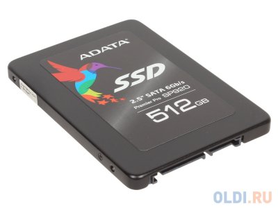   SSD 2.5" 512 Gb ADATA SP920 SATA III (ASP920SS3-512GM-C)