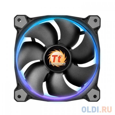  Thermaltake CL-F043-PL14SW-B Riing 14 256 Color LED (3 Fan Pack) [140mm, 1000rpm]