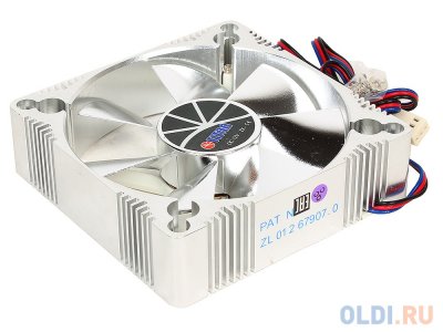  TITAN TFD-A9225L12Z(RB) Aluminum Frame Fan , 92x92x25 , z-axis, 3-PIN, 1800 10% RPM , (