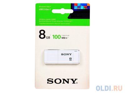   Sony 8GB USM8X Whiite