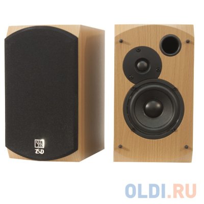  T&D  D 661 (Light Beech) - 2.0 systems, 50W, Sat 2x25W RMS, 55 - 20 000Hz, S/N -75dB (