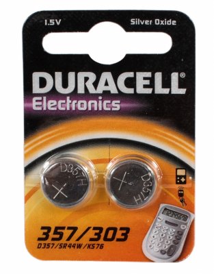  DURACELL LR357/303(SR-44)-2BL  2