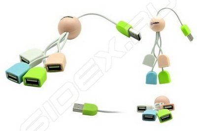  USB Hub 4  USB 2.0 (OXION OHB005)