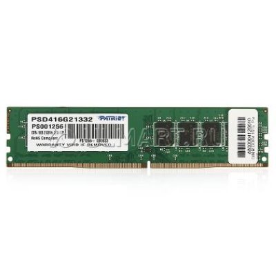   Patriot 16  DDR4 SDRAM "PSD416G21332" (PC17000, 2133 , CL15) (ret) [133915]