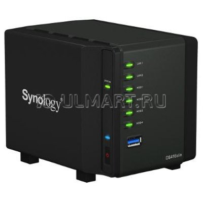 Synology    (NAS) "DS416slim"  4x2.5" SATA HDD (LAN) [132881]