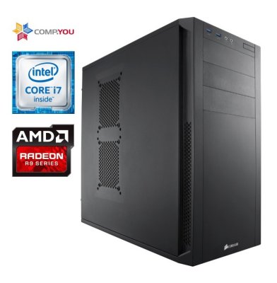   AMD   Game G775 Core i7-6700K 4GHz, 32Gb DDR4, 3Tb, 120Gb SSD, Radeon