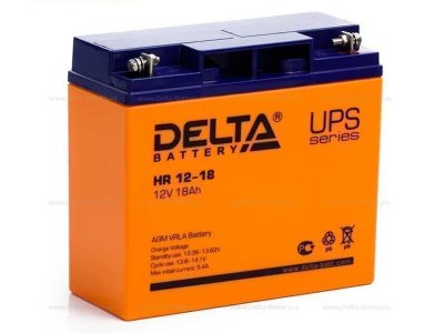 DELTA  HR12-18 (12V, 18Ah)  UPS