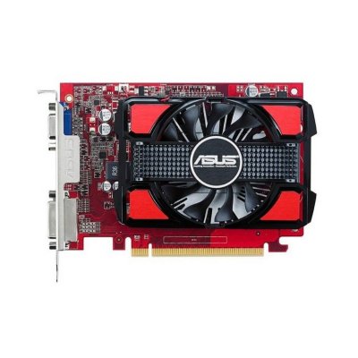  ASUS Radeon R7 250 1000Mhz PCI-E 3.0 1024Mb 4600Mhz 128 bit DVI HDMI HDCP4.5